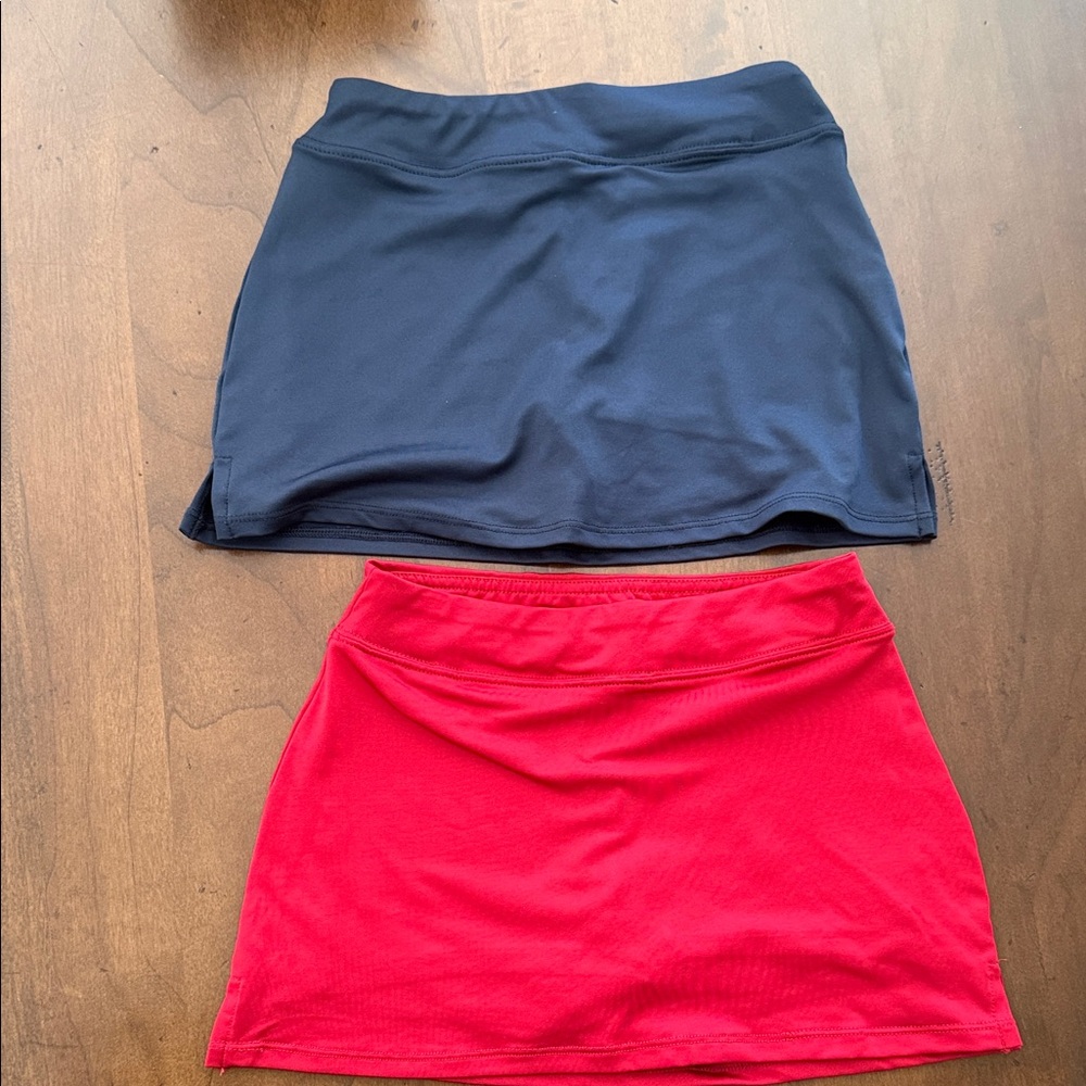 Kids Active Skort Duo — navy and red